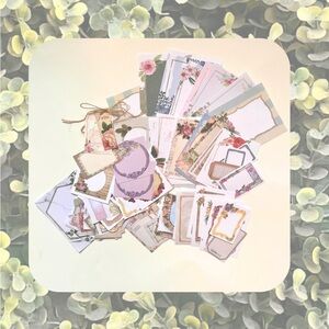 🏷️ 🆕 vintage floral stationery set